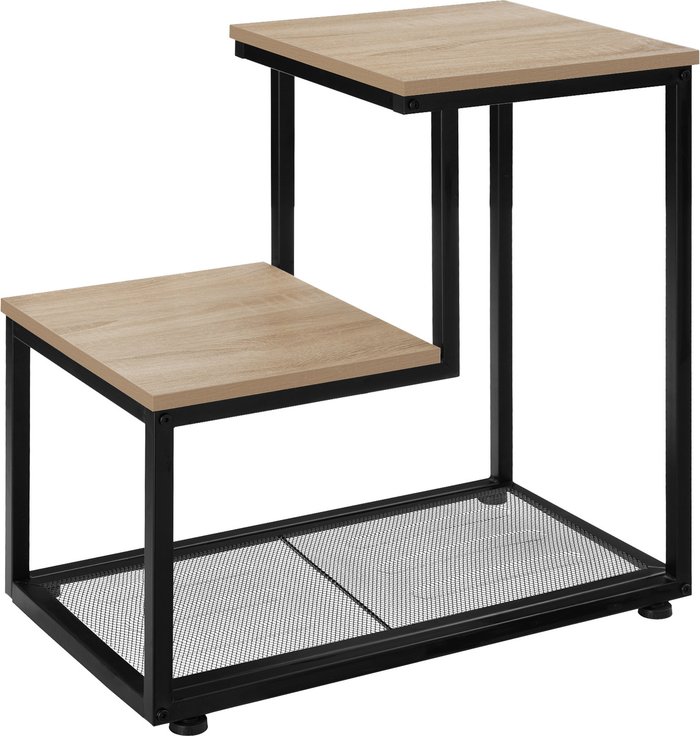 The Range | TECTAKE TecTake Halifax Bedside Table - Brown TECTAKE TecTake Halifax Bedside Table - Brown