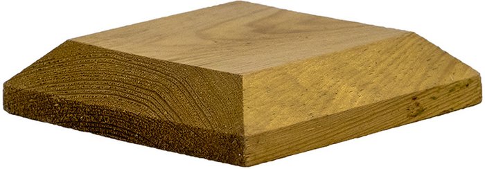 The Range | Postsaver Green Timber Fence Post Cap and Ball Finial 120 x 120mm (fits 4x4 inch post) - Green Treated Postsaver Green Timber Fence Post Cap and Ball Finial 120 x 120mm (fits 4x4 inch post) - Green Treated