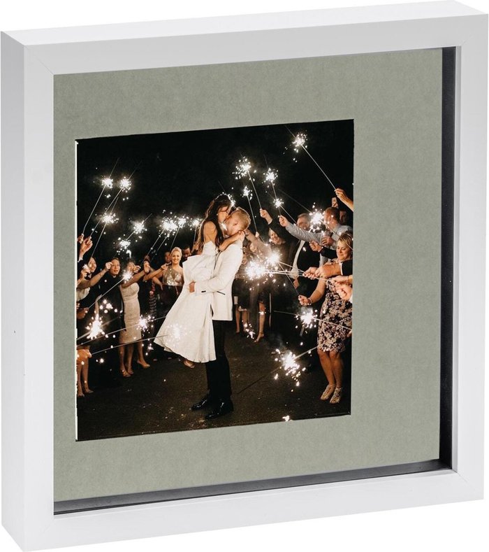 The Range | Nicola Spring 3D Box Photo Frame - 10 x 10 Nicola Spring 3D Box Photo Frame - 10 x 10