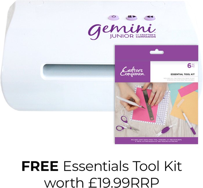 The Range | Crafters Companion Gemini Junior Die Cutting Machine with Free Tool Kit - multi Crafters Companion Gemini Junior Die Cutting Machine with Free Tool Kit - multi