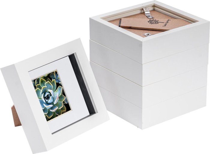 The Range | Nicola Spring 3D Box Photo Frame - 4x4 Nicola Spring 3D Box Photo Frame - 4x4