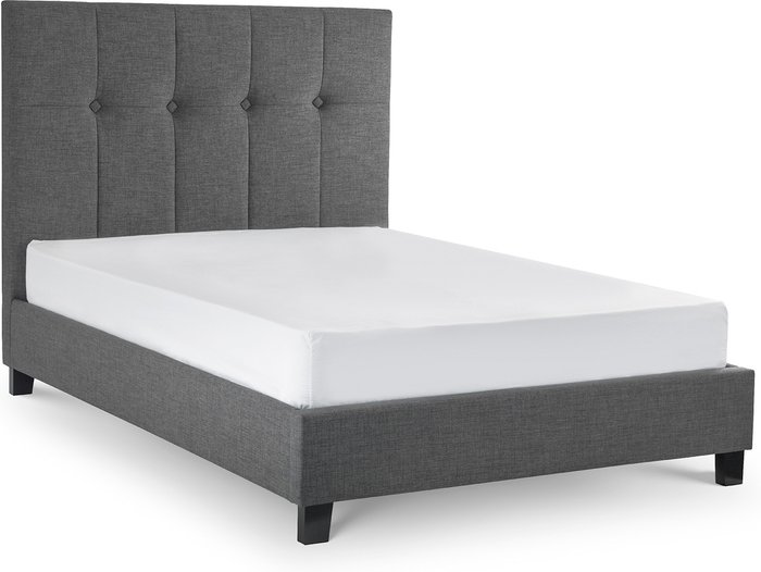 The Range | Julian Bowen Sorrento Bed Frame - Grey / King Julian Bowen Sorrento Bed Frame - Grey / King