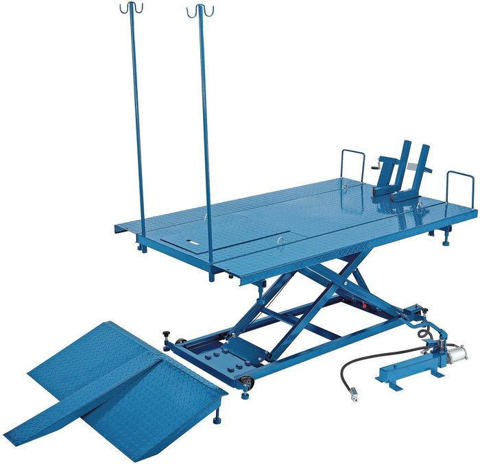 The Range | Draper Draper Pneumatic Hydraulic Motorcycle ATV Small Garden Machinery Lift 680kg Draper Draper Pneumatic Hydraulic Motorcycle ATV Small Garden Machinery Lift 680kg
