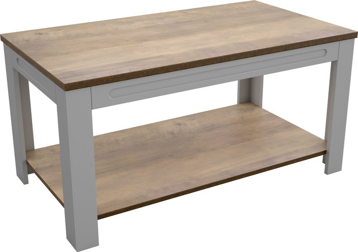 The Range | AVF AVF Whitesands FT90WSSG Coffee Table - Wood & Grey AVF AVF Whitesands FT90WSSG Coffee Table - Wood & Grey