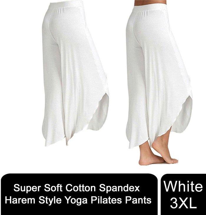 The Range | Flo Super Soft Modal Spandex Yoga Pants - White / 127cm Flo Super Soft Modal Spandex Yoga Pants - White / 127cm