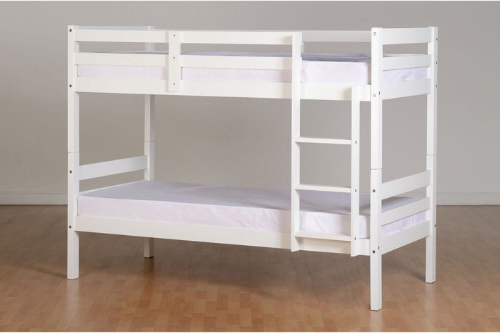 The Range | Seconique Panama 3' Bunk Bed White - white Seconique Panama 3' Bunk Bed White - white