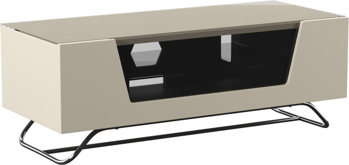 The Range | Alphason Alphason Chromium 2 1000 TV Stand - Ivory Alphason Alphason Chromium 2 1000 TV Stand - Ivory