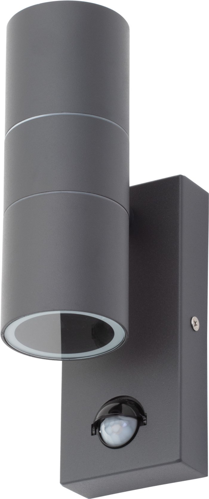 The Range | Litecraft Kenn Outdoor PIR Sensor Up and Down Wall Light - Anthracite Litecraft Kenn Outdoor PIR Sensor Up and Down Wall Light - Anthracite