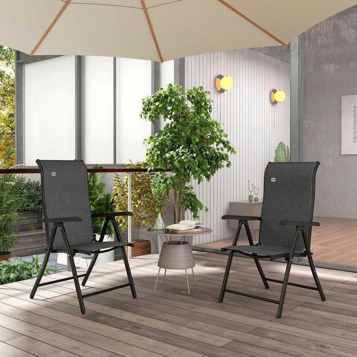 The Range | Outsunny Cushion Cover Replacement Garden Rattan - Deep Grey Outsunny Cushion Cover Replacement Garden Rattan - Deep Grey
