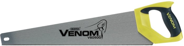 The Range | Draper Venom 12PPI Hp Hand Saw - Yellow / 50cm Draper Venom 12PPI Hp Hand Saw - Yellow / 50cm