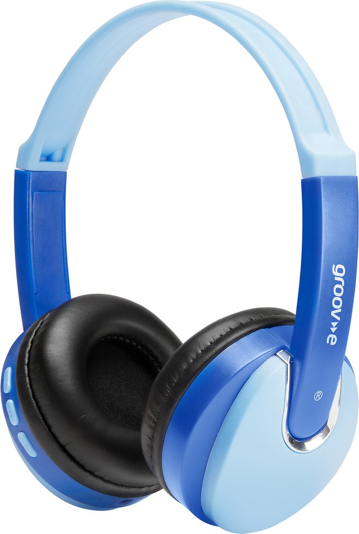 The Range | GROOV-E GROOV-E KIDZ Wireless Bluetooth Kids Headphones - Blue GROOV-E GROOV-E KIDZ Wireless Bluetooth Kids Headphones - Blue