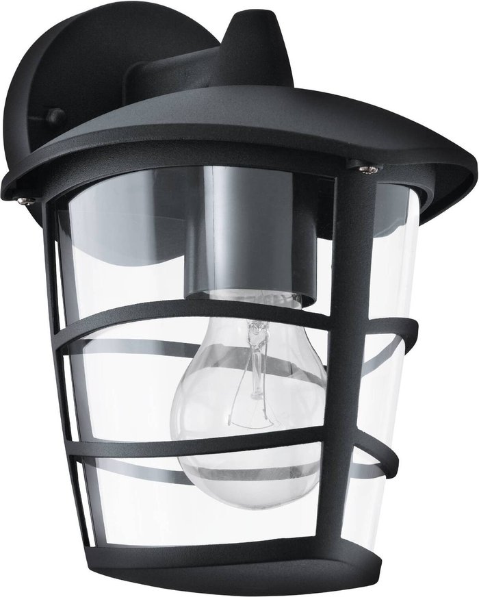 The Range | EGLO Eglo Small Black Lantern Exterior Wall Lamp EGLO Eglo Small Black Lantern Exterior Wall Lamp