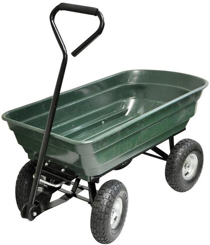The Range | Kingfisher Kingfisher Heavy Duty Garden Tipper Cart Kingfisher Kingfisher Heavy Duty Garden Tipper Cart
