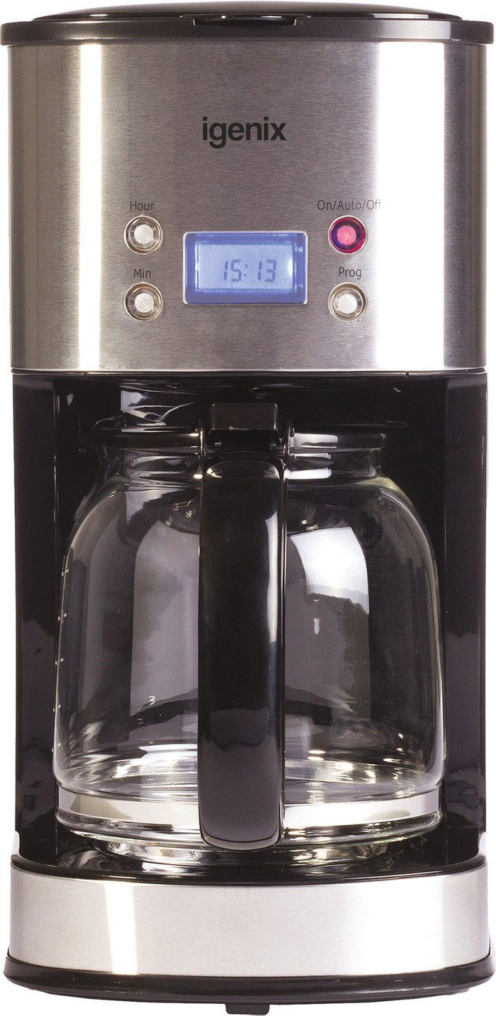 The Range | Igenix Igenix IG8250 1.5L Filter Coffee Maker - Stainless Steel Igenix Igenix IG8250 1.5L Filter Coffee Maker - Stainless Steel