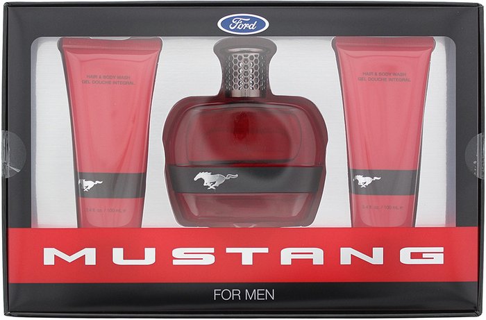 The Range | mustang Ford Mustang Red Eau de Toilette 100ml Gift Set - Red mustang Ford Mustang Red Eau de Toilette 100ml Gift Set - Red