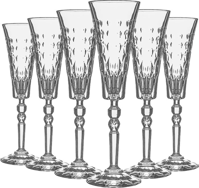 The Range | RCR RCR Marilyn Champagne Flutes Set of 6 RCR RCR Marilyn Champagne Flutes Set of 6