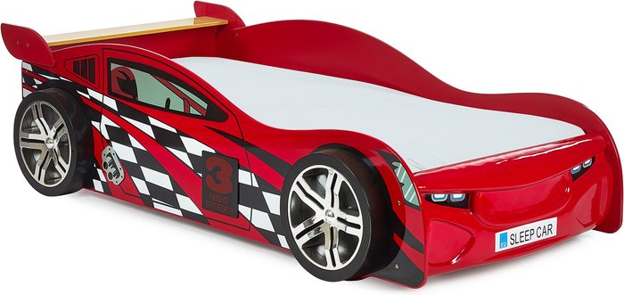 The Range | MADELINE Madeline - Childrens Red Racer Novelty Car Bed 3ft Single 90 x 190 MADELINE Madeline - Childrens Red Racer Novelty Car Bed 3ft Single 90 x 190
