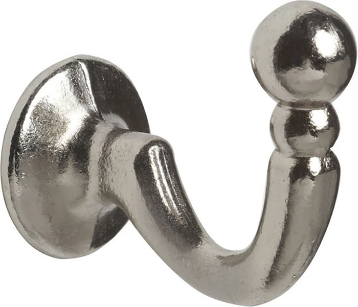The Range | Palma Tie Back Hooks - Satin Silver Palma Tie Back Hooks - Satin Silver