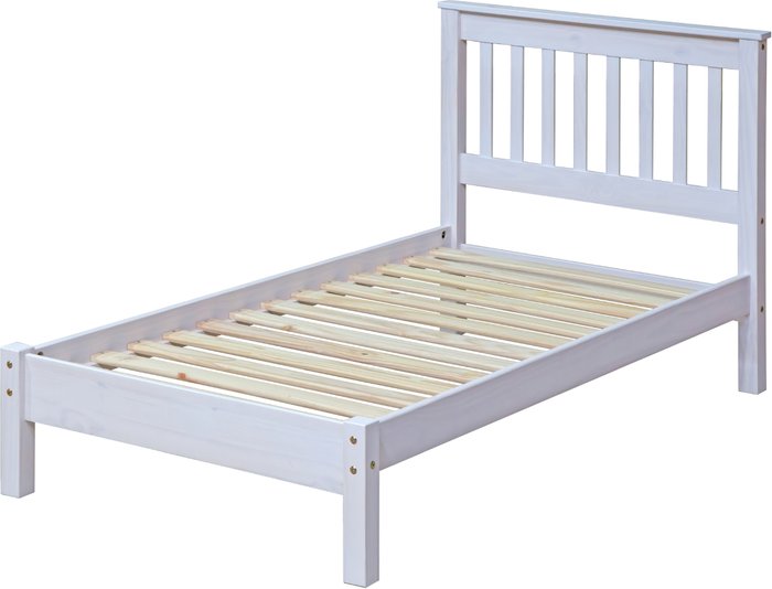 The Range | Core Products Core Products Halea Pine 3' Single Bed - White Core Products Core Products Halea Pine 3' Single Bed - White