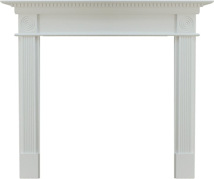 The Range | Focal Point Fires Focal Point Woodthorpe Fire Surround - White Focal Point Fires Focal Point Woodthorpe Fire Surround - White