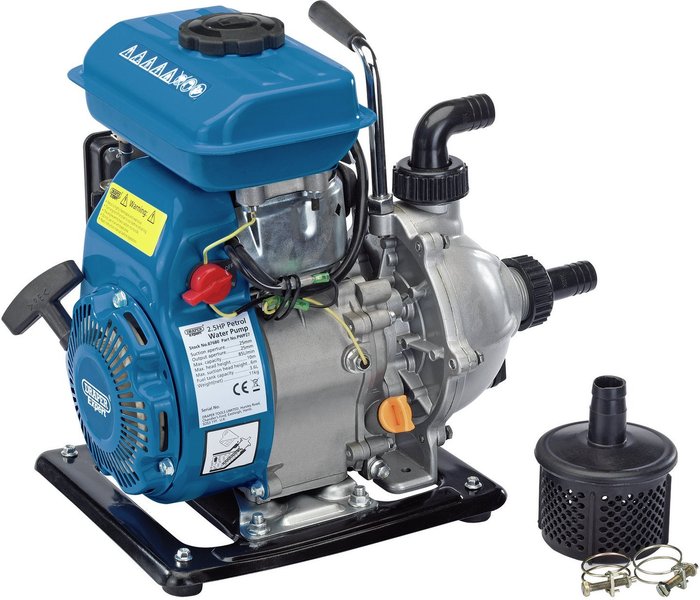 The Range | Draper Draper Petrol Water Pump (85L/Min) Draper Draper Petrol Water Pump (85L/Min)