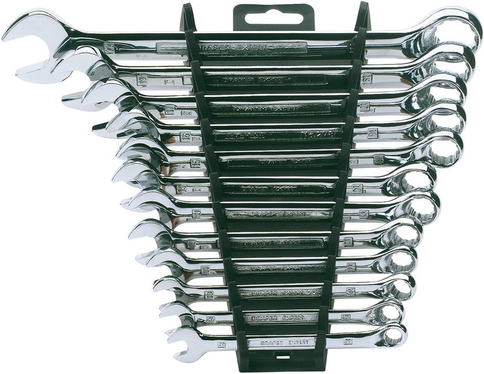 The Range | Draper Draper Hi-Torq Metric Combination Spanner Set (12 Piece) - SILVER Draper Draper Hi-Torq Metric Combination Spanner Set (12 Piece) - SILVER