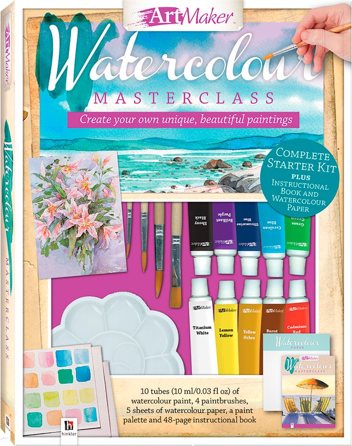 The Range | Hinkler Art Maker Watercolour Masterclass Hinkler Art Maker Watercolour Masterclass