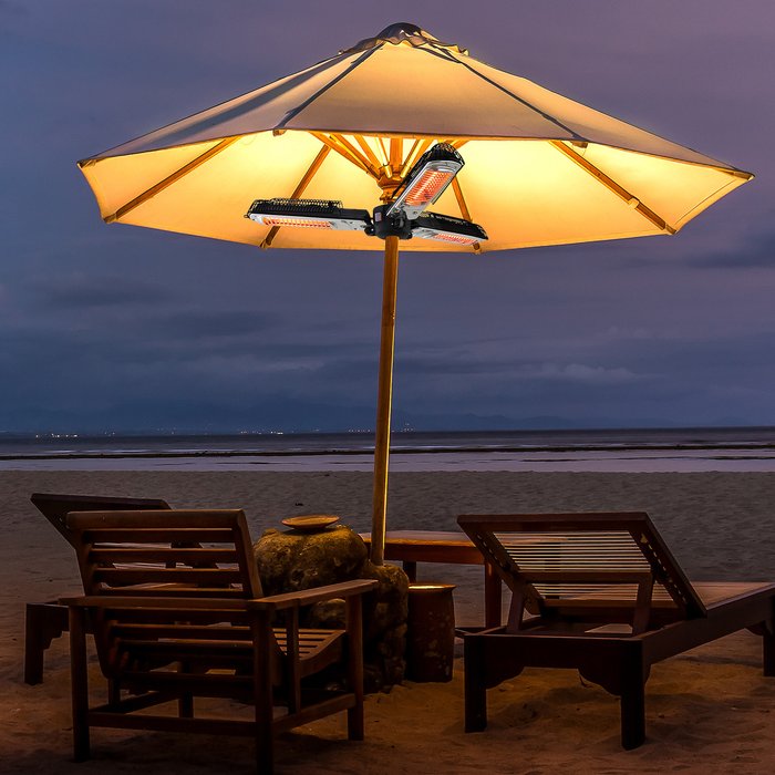The Range | Outsunny Outsunny 2kw Electric Parasol Quartz Infrared Patio Heater Outsunny Outsunny 2kw Electric Parasol Quartz Infrared Patio Heater