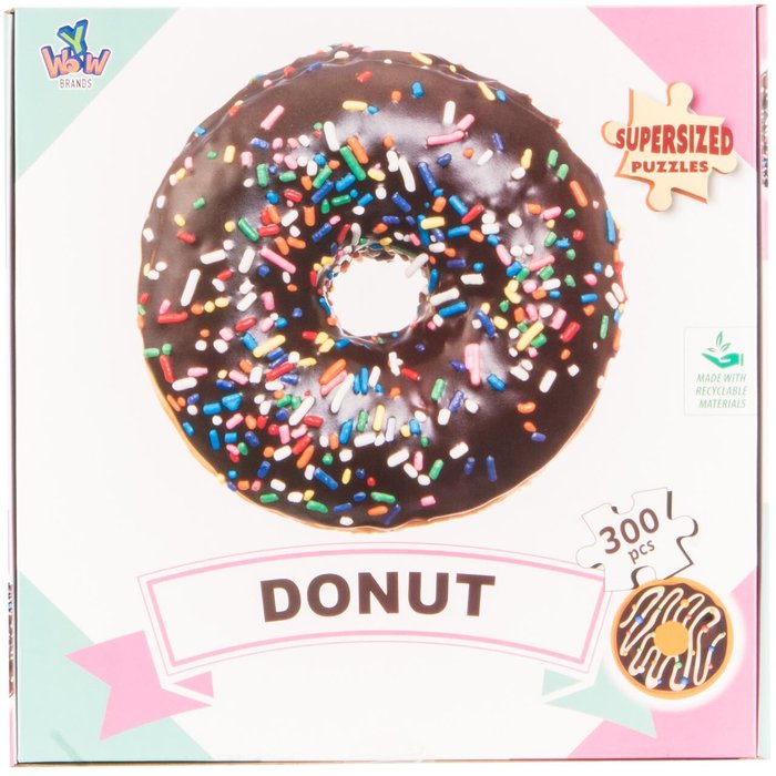 The Range | Supersized 300-Piece Puzzle Donut Supersized 300-Piece Puzzle Donut