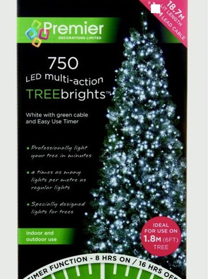 The Range | Premier 750 Tree Lights Bright White - White Premier 750 Tree Lights Bright White - White