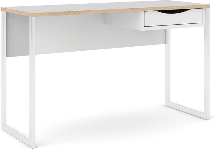 The Range | Furniture To Go Wide Function Plus 1-Drawer Desk - White Furniture To Go Wide Function Plus 1-Drawer Desk - White