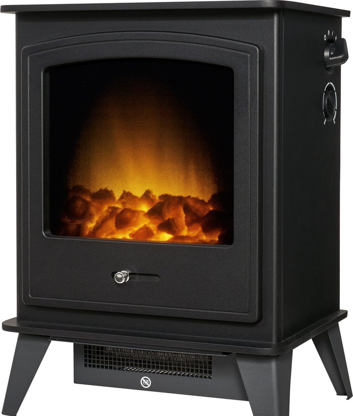 The Range | Adam Adam Dorset Electric Stove in Black - Black Adam Adam Dorset Electric Stove in Black - Black