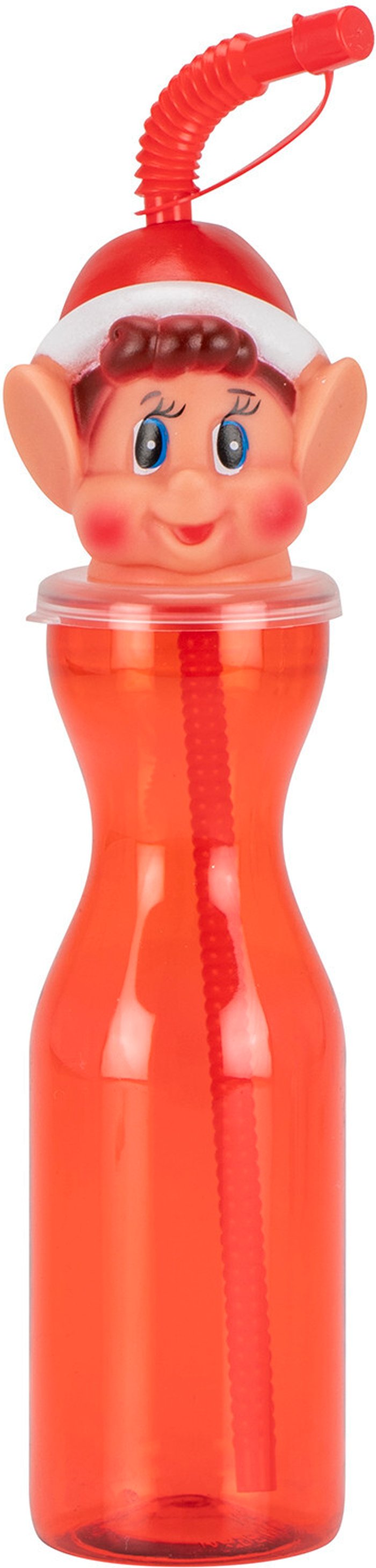The Range | Speaks Elf Headed Bottle - Red Speaks Elf Headed Bottle - Red