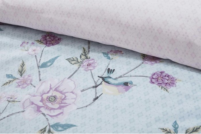 The Range | Tranquility Duck Egg Duvet Set - Double Tranquility Duck Egg Duvet Set - Double
