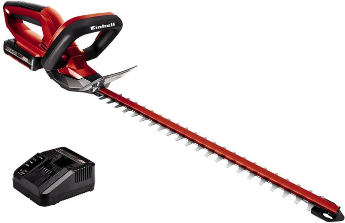 The Range | Einhell EINHELL GE-CH 1846 Li Kit Cordless Hedge Trimmer - Black & Red Einhell EINHELL GE-CH 1846 Li Kit Cordless Hedge Trimmer - Black & Red