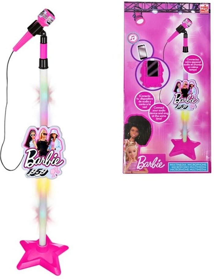 The Range | Barbie Stand Microphone With Effects And Various Player Connections Barbie Stand Microphone With Effects And Various Player Connections