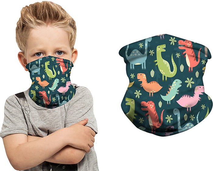 The Range | Children's Scarf and Face Covering - Dino Children's Scarf and Face Covering - Dino