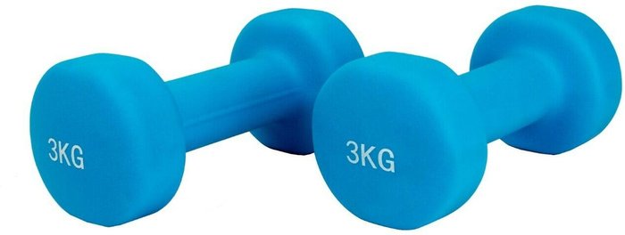 The Range | Neo Neo Pair of Neoprene Dumbbell Weights - Blue Neo Neo Pair of Neoprene Dumbbell Weights - Blue