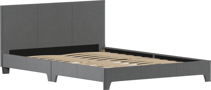 The Range | Victoria Fabric Bed - Dark Grey Linen / Double Victoria Fabric Bed - Dark Grey Linen / Double