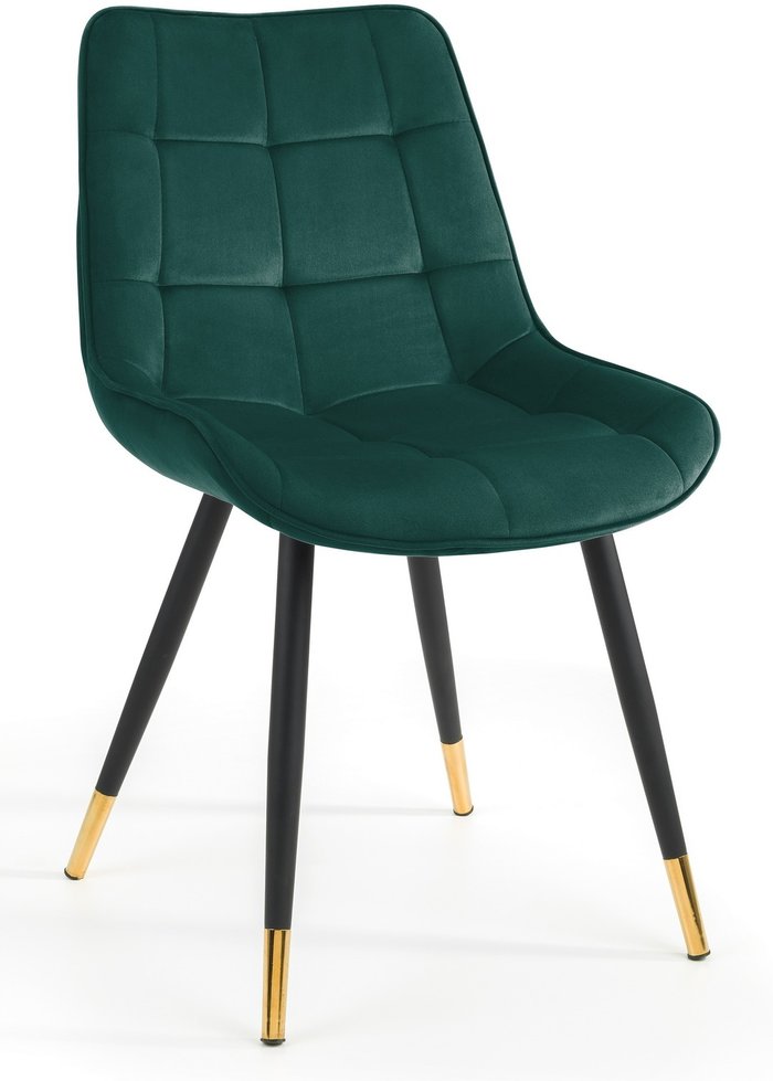 The Range | Julian Bowen Set Of 2 Hadid Dining Chairs - Green - Green Julian Bowen Set Of 2 Hadid Dining Chairs - Green - Green