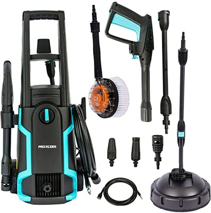 The Range | Pro-Kleen Pro-Kleen Electric Jet Power Washer 1600W and Accessory Kit - Black Pro-Kleen Pro-Kleen Electric Jet Power Washer 1600W and Accessory Kit - Black