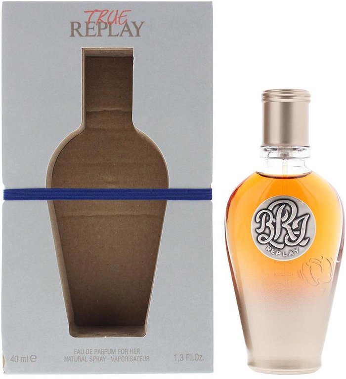 The Range | Replay Replay True For Her Eau De Parfum 40ml - Grey Replay Replay True For Her Eau De Parfum 40ml - Grey