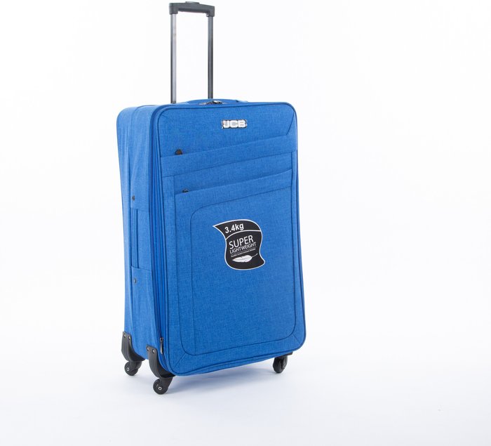 The Range | JCB JCB Ultralite Trolley Case - Blue / Large JCB JCB Ultralite Trolley Case - Blue / Large