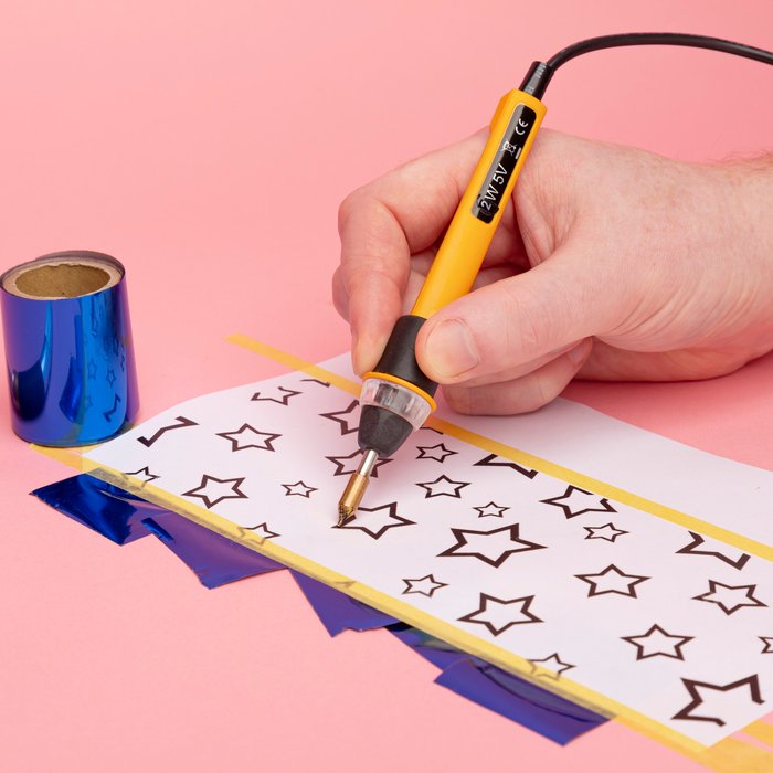 The Range | Modelcraft Modelcraft Foil Art Heat Pen - Yellow Modelcraft Modelcraft Foil Art Heat Pen - Yellow