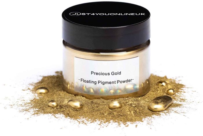 The Range | Just4youonlineUK Floating Resin Pigment Powder - Precious Gold Just4youonlineUK Floating Resin Pigment Powder - Precious Gold