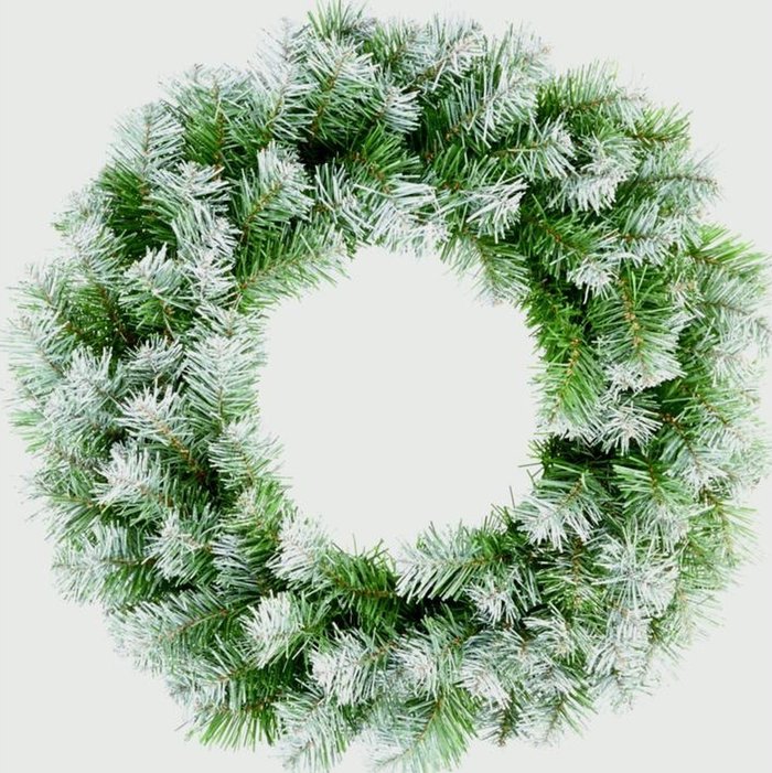 The Range | Premier Snow Tipped Wreath 50cm - Green Premier Snow Tipped Wreath 50cm - Green