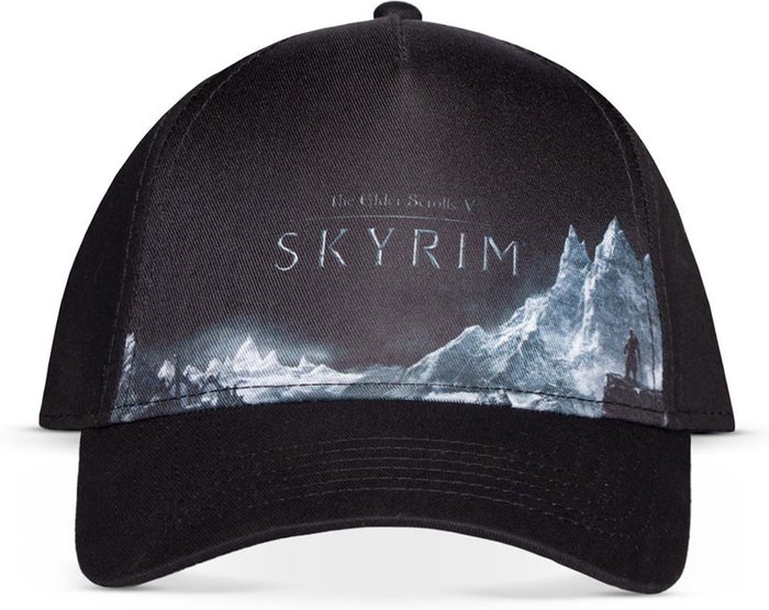 The Range | THE ELDER SCROLLS THE ELDER SCROLLS Skyrim Artwork Sublimation Adjustable Cap - BA261371SKY - Black THE ELDER SCROLLS THE ELDER SCROLLS Skyrim Artwork Sublimation Adjustable Cap - BA261371SKY - Black