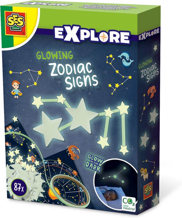 The Range | SES CREATIVE SES CREATIVE Explore Children's Glowing Zodiac Signs - Black SES CREATIVE SES CREATIVE Explore Children's Glowing Zodiac Signs - Black