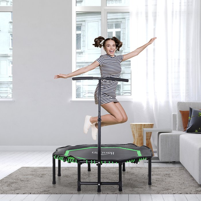 The Range | HOMCOM Trampoline Bouncer - Green HOMCOM Trampoline Bouncer - Green