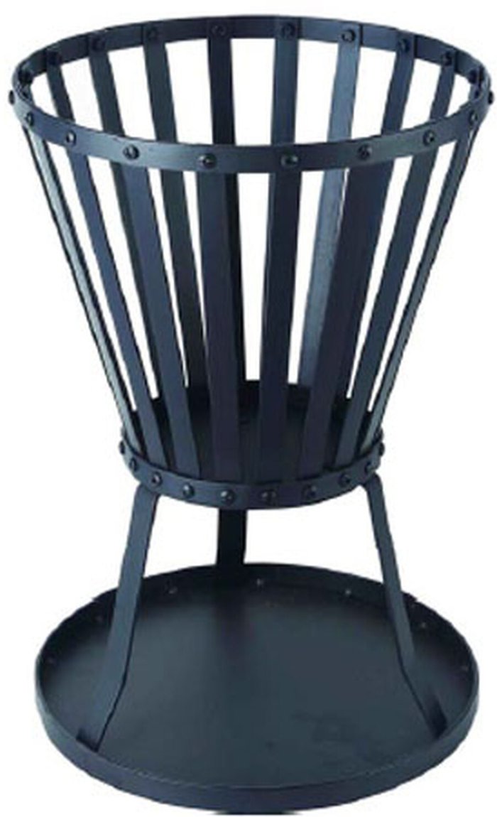 The Range | Samuel Alexander 2 Pack of 50cm High, 35cm Diameter Garden Log Burner - Black Samuel Alexander 2 Pack of 50cm High, 35cm Diameter Garden Log Burner - Black